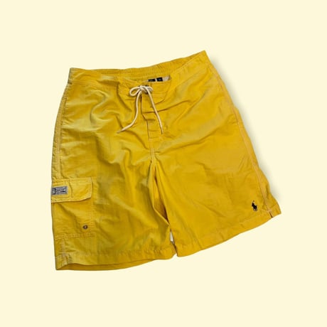 [USED] POLO RalphLauren  ビーチショーツ YELLOW