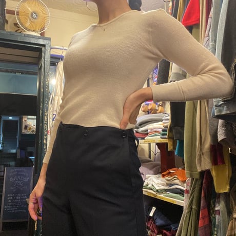 [DEADSTOCK]  FRANCE マリンパンツ  W28