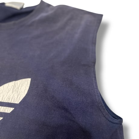 [USED] later80‘s~ 両面 adidas ノースリーブ Tee