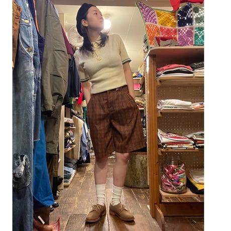 [DEAD STOCK]MODA FORENZA チェックPANTS