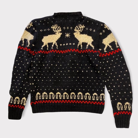 [USED] ノルディック鹿ニット🦌