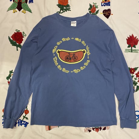 [USED] "WURST RIDE" L/S Tee♡