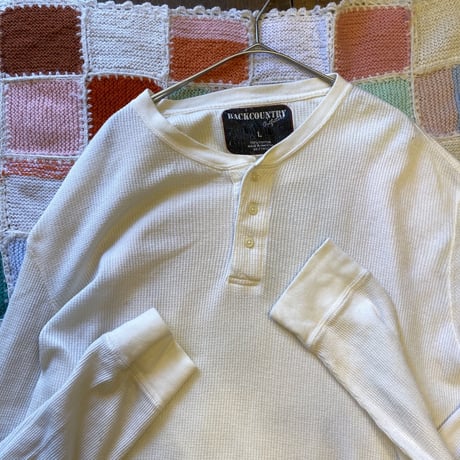 [USED] WIDE シルエット サーマル LONG Tee