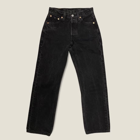 [USED] Levi's 501 STUDENT BLACK DENIM！