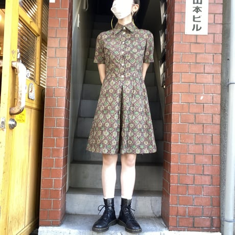 [USED]襟付きワンピース