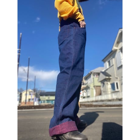 [USED] OLD  made in FRANCE デニムパンツ