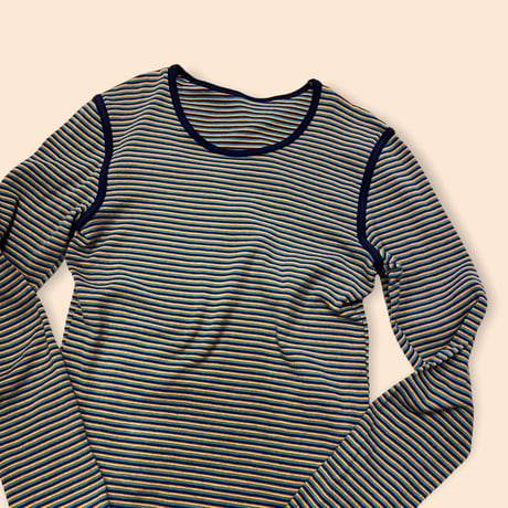 [USED] マルチボーダーちびロンTee！