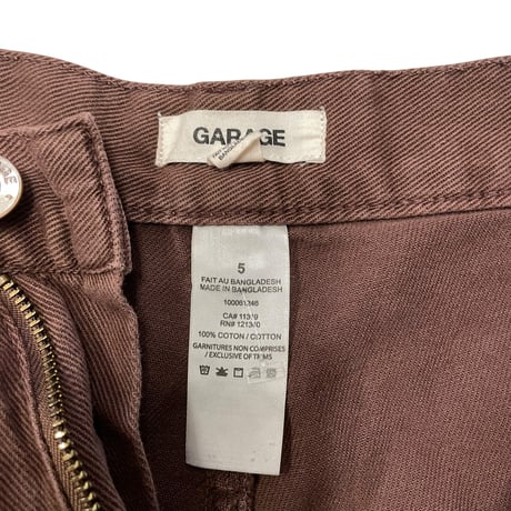 [USED] BROWN ペインターPANTS