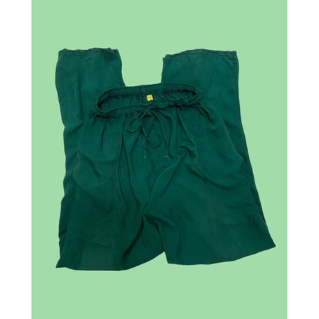 [USED]  INDIA RAYON リラックス EASY PANTS