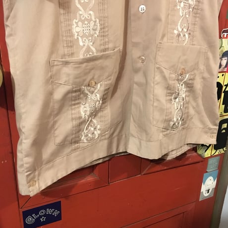 [USED] シブいい色〜！キューバシャツ