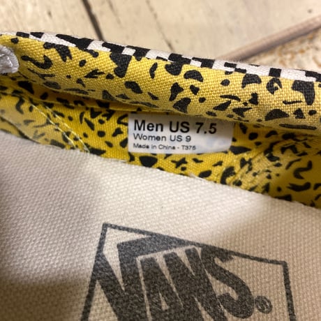 ［USED］VANS QR風スリッポン
