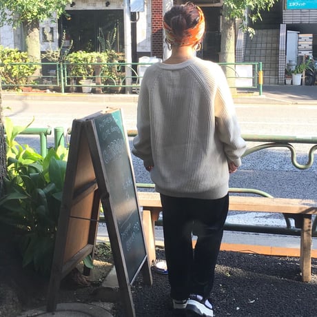 [USED]  シンプルcottonニット