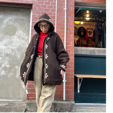 [USED]  刺繍入りWOOL PARKA