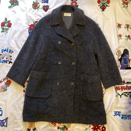 [USED] 超カッコイイ~ MIX GREY WOOLコート  