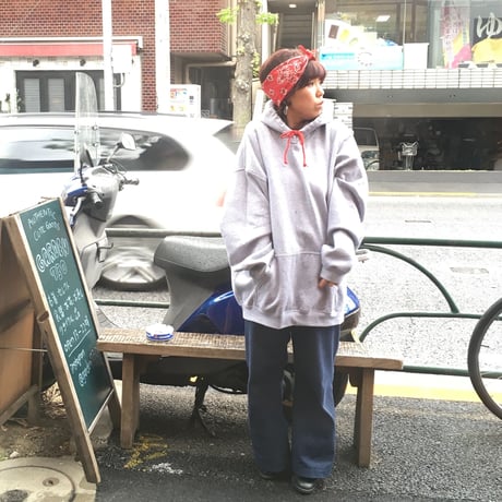 [USED]  グレーBIGパーカー