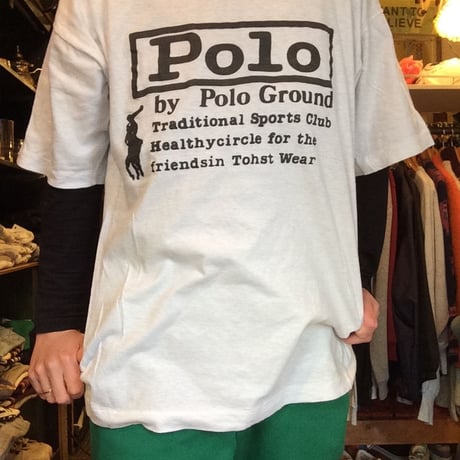 [USED] Polo プリントTシャツ