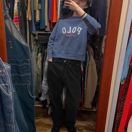 [USED] POLO JEANS ラグラン mini sweat