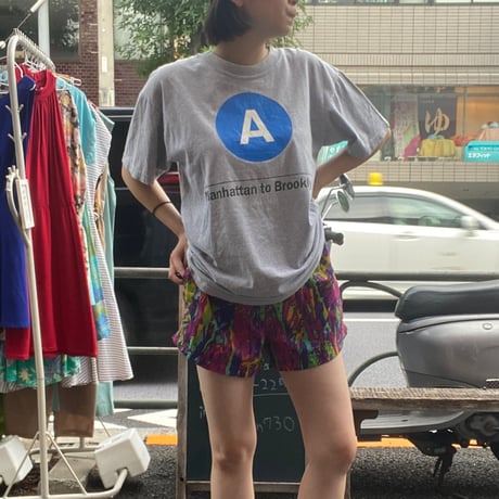 [USED]NYC subwaylineTee