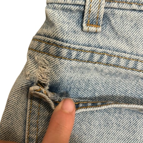[USED]levis 550 CUT OFF DENIM SKIRT