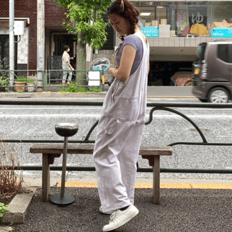 [USED] OLD GAP WHITE オーバーオール