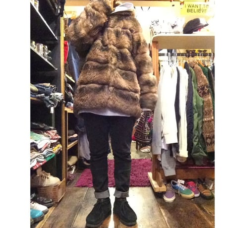 [USED] vintage フェイクファーJKT