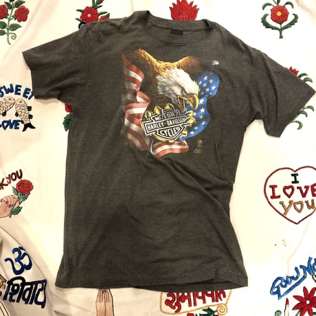 [USED]  90's HARLEY DAVIDSON EAGLE Tee