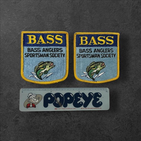 [USED] B.A.S.S  ワッペン