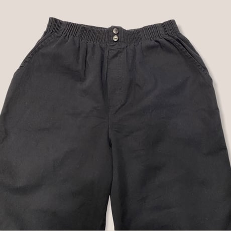 [USED] BLACK EASY PANTS！