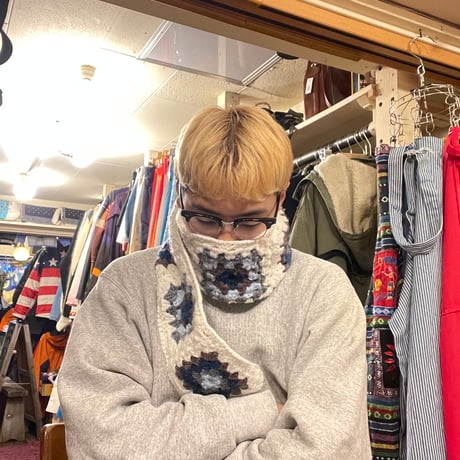 [BS ] hand knit マフラー