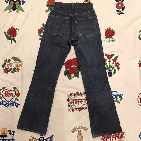 [USED] Levi's 濃紺フレアDENIM