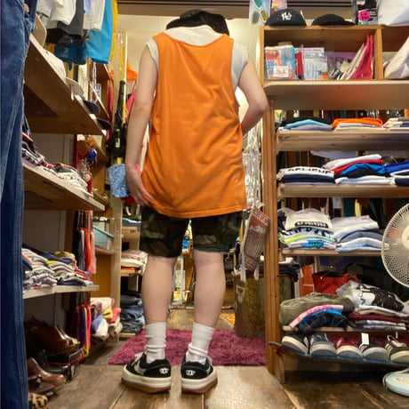 [USED] OLD "POLO SPORT"タンクトップ orange