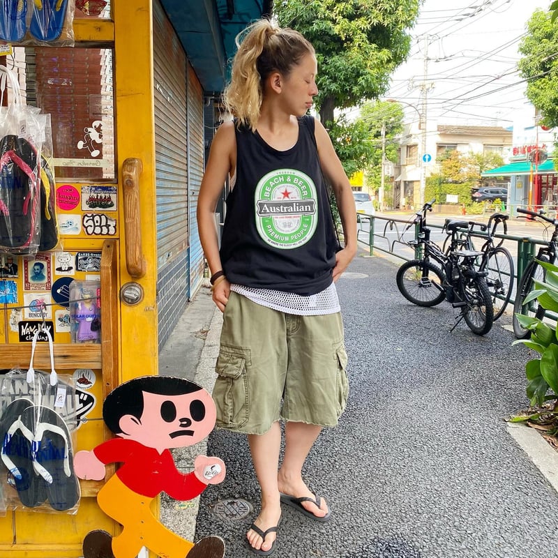 USED] Heineken風ロゴタンクトップ | garden730