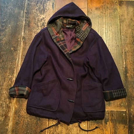 [USED] ダッフル風 woolコート