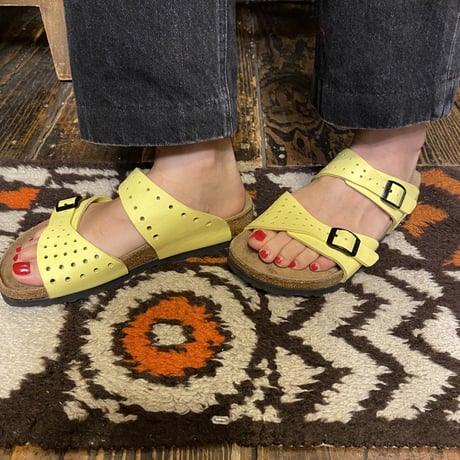 [USED] BIRKEN STOCK SANDAL "Birki's" YELLOW