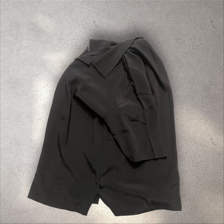 [USED]BLACK 開襟シャツ
