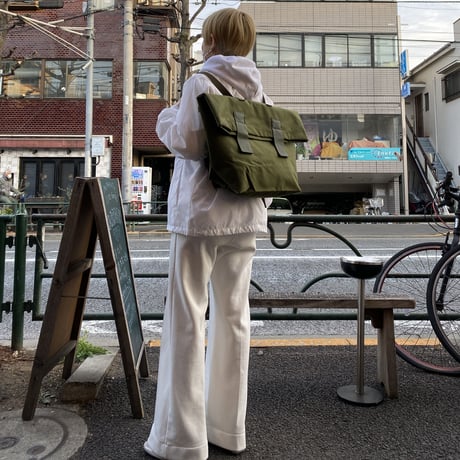 [DEADSTOCK] デンマーク MILITARY BAG リュック&メッセンジャー