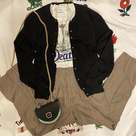 [USED] BLACK ニットカーディガン♡