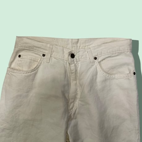 [USED]Lee White cottonパンツ