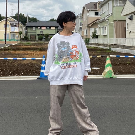 [USED] 80’s アニマル Print スエット