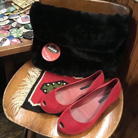[USED] フワフワ♡fake farクラッチ