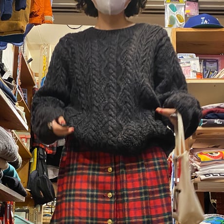 [USED] Yohji Yamamoto ケーブルニット