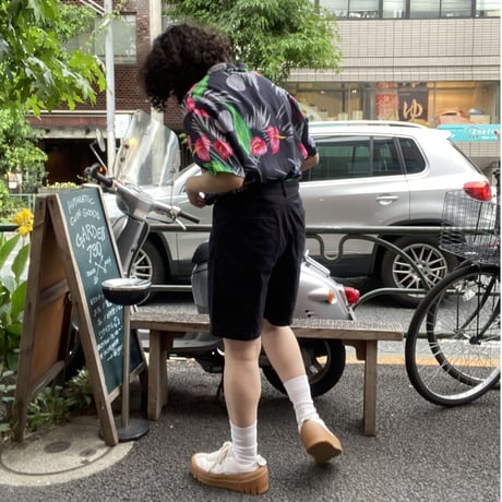 [USED] なめらかcotton♡BLACKSHORTS