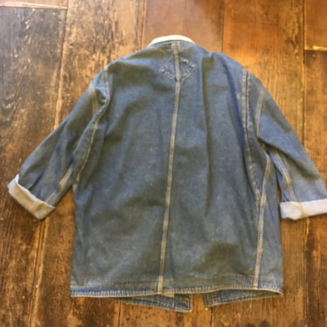 [USED] DENIM ロング カバーオール