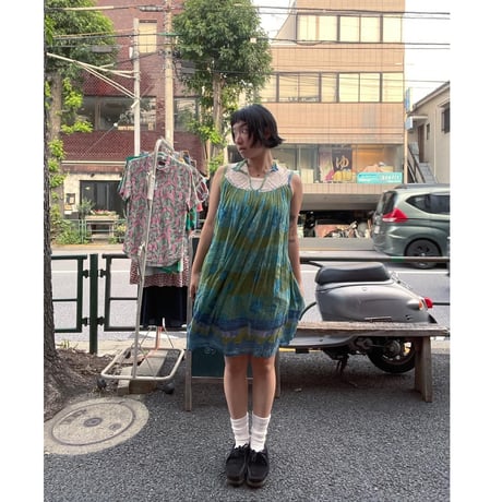 [USED] ふわふわゆらっとガーゼワンピース🪼