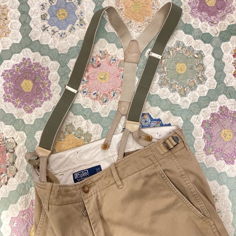 [USED] POLO CHINO サスペンダー付き