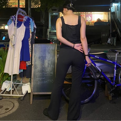 [USED] "Lululemon" フレアジャージーPANTS