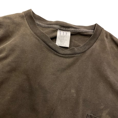 [USED]   OLD GAP ポケTee