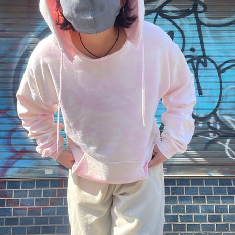 [USED] タイダイ PINK SWEAT PARKA