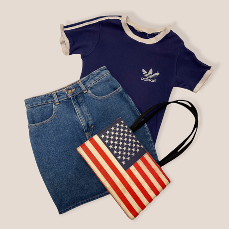[USED] "American Apparel"Denim タイトスカート
