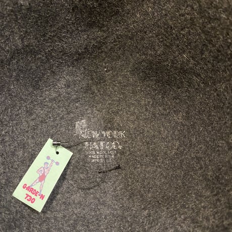 [USED] "NEW YORK" フェルトHAT！